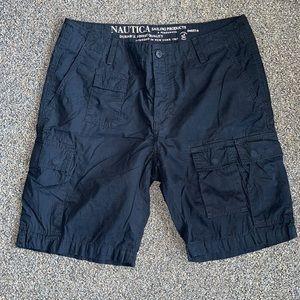 Nautical Cargo Cotton Shorts